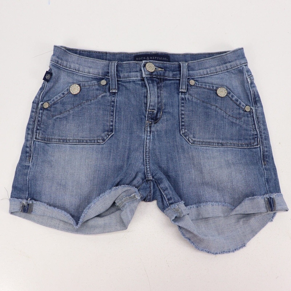 Rock And Republic Jean Shorts Woman's Size 8